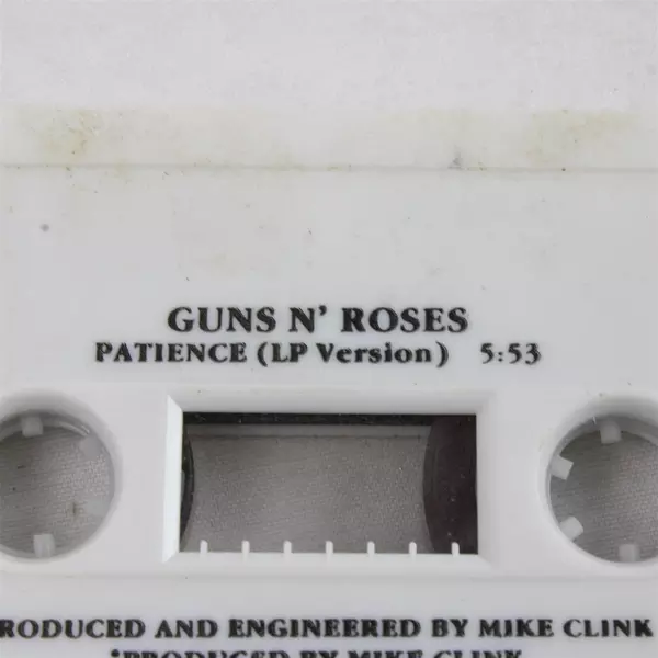 GUNS N' ROSES Patience Rocket Queen Cassette Single Tape Vintage No Case