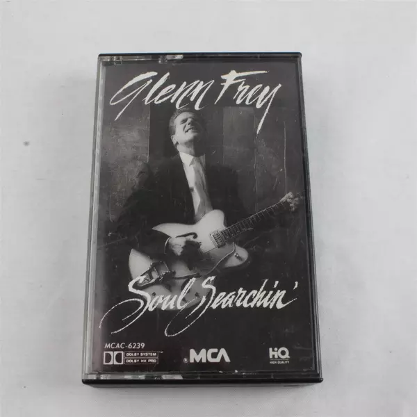 Glenn Frey Soul Searchin' Cassette Tape MCA 1988