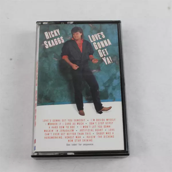 Ricky Skaggs Love's Gonna Get Ya Cassette