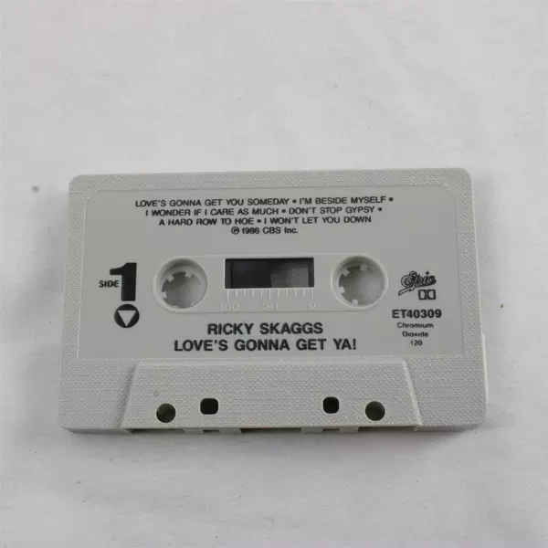 Ricky Skaggs Love's Gonna Get Ya Cassette