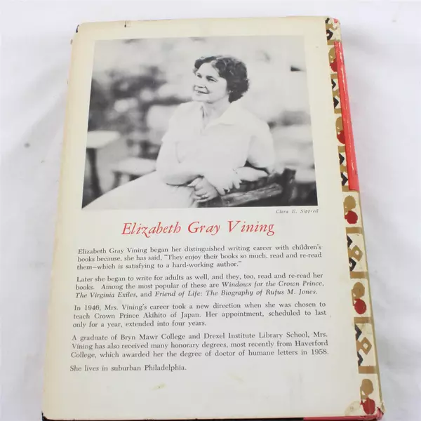Return to Japan by Elizabeth Gray Vining 1960 Hardcover
