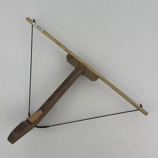 Handmade Wooden Toy Crossbow No Arrows