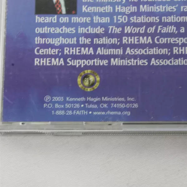 Kenneth E. Hagin Sr. - Healing Scriptures Gospel Teaching CD