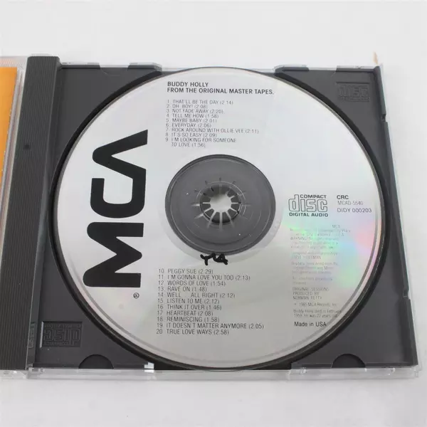 Buddy Holly - From the Original Master Tapes CD - Vintage Rock & Roll