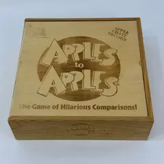 Apples to Apples: Apple Crate Edition - Party Card Game w/ Wooden Box (Complete)