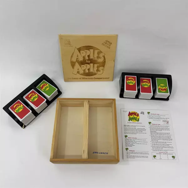 Apples to Apples: Apple Crate Edition - Party Card Game w/ Wooden Box (Complete)