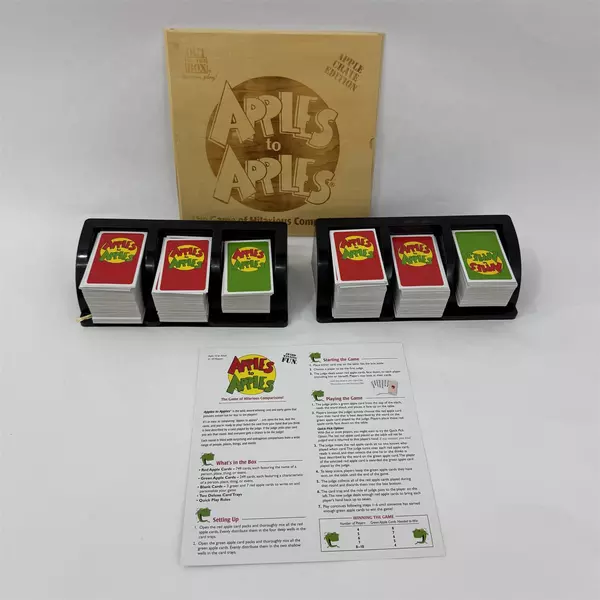 Apples to Apples: Apple Crate Edition - Party Card Game w/ Wooden Box (Complete)