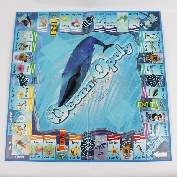 Late For The Sky OceanOpoly Board Game, Complete USA Made 