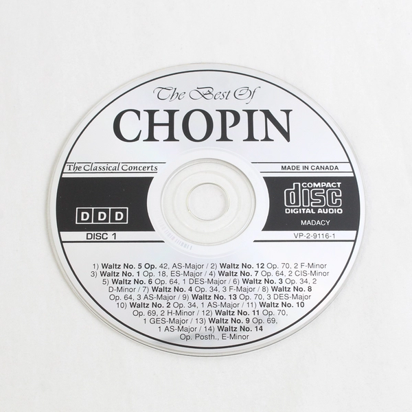 The Classical Concerts, Best of Chopin Waltz Nos. 5 & 12 VP-2-0116-1
