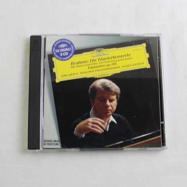 Brahms: Die Klavierkonzerte Piano Concertos Double CD, #447 446-2 1996