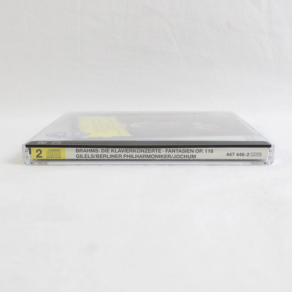 Brahms: Die Klavierkonzerte Piano Concertos Double CD, #447 446-2 1996