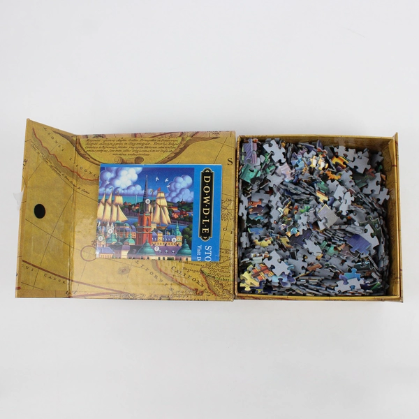 Dowdle Stockholm Sweden 1000 Pc. Jigsaw Puzzle Complete 2020