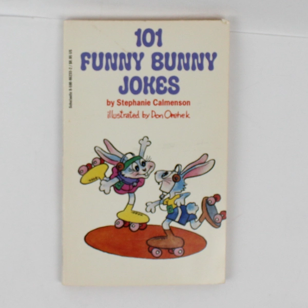 101 Funny Bunny Jokes by Stephanie Calmenson 1990 Paperback Scholastic Inc