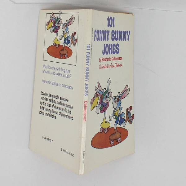 101 Funny Bunny Jokes by Stephanie Calmenson 1990 Paperback Scholastic Inc