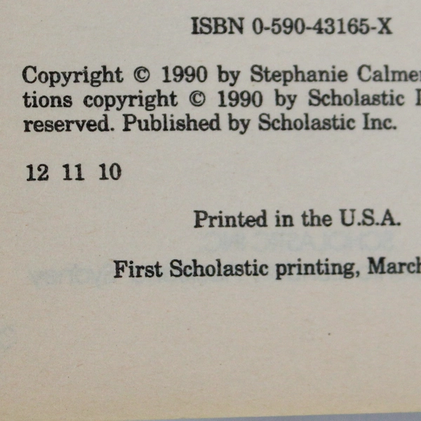 101 Funny Bunny Jokes by Stephanie Calmenson 1990 Paperback Scholastic Inc