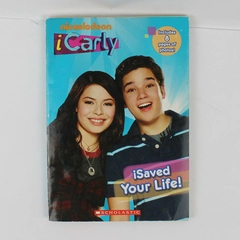 Nickelodeon iCarly Book #7 Titled iSaved Your Life by Aaron Rosenberg 2010 PB