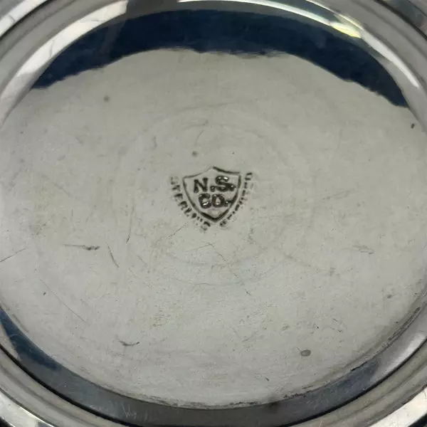  National Silver Co Sterling Weighted Candlesticks 3.5” Vintage USA