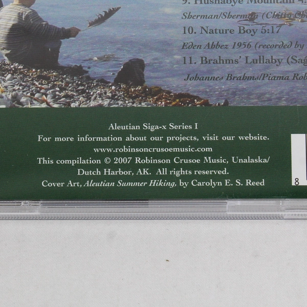 An Aleut Lullaby CD, Lynda Lybeck-Robinson 2007 #LLR07001