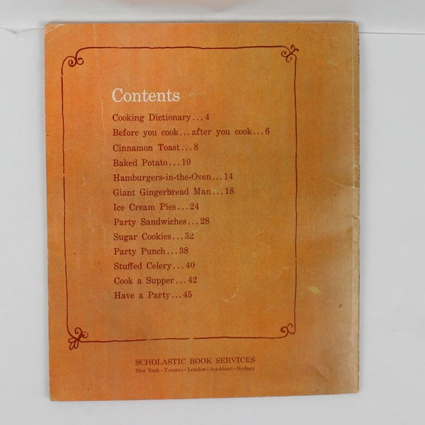 The Lucky Cookbook for Boys and Girls by Eva Moore 1972 Paperback Scholastic