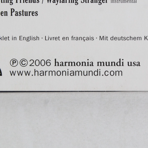 Gloryland by Anonymous 4 CD, # HMU 907400 2006