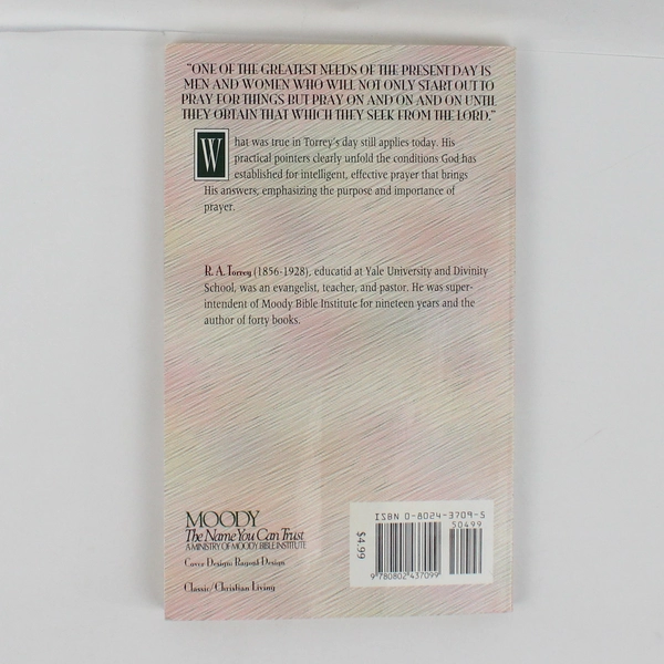 How To Pray by R A Torrey Paperback Moody Press Publication Pocket Size Good