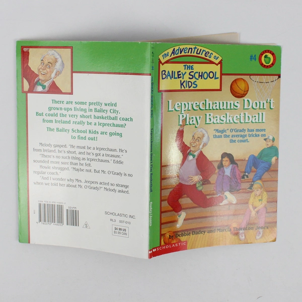 Leprechauns Don't Play Basketball Debbie Dadey Marcia T Jones 1992 PB #4