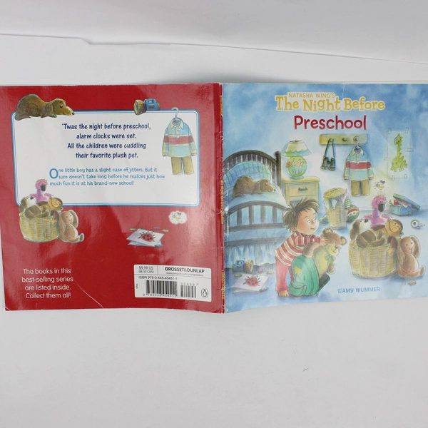 Natasha Wing's The Night Before Preschool 2011 Paperback Grosset & Dunlap Good