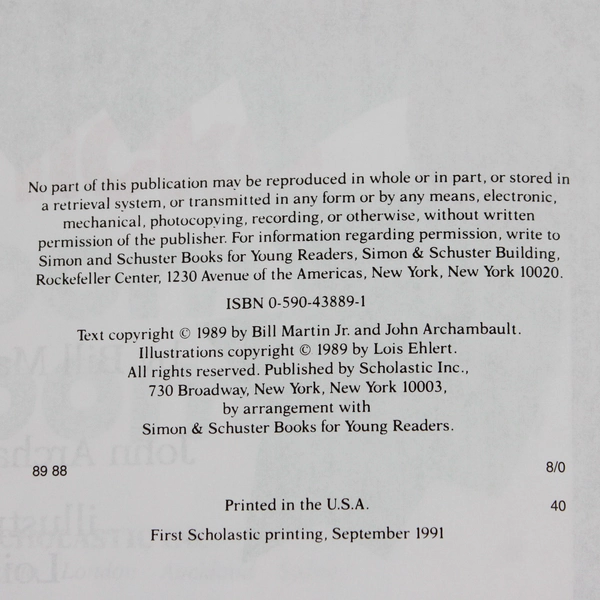 Chicka Chicka Boom Boom by Bill Martin Jr John Archambault 1991 Paperback