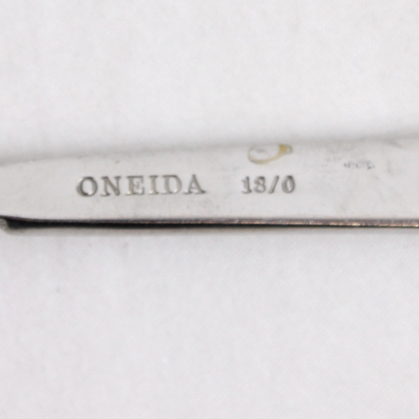 Lot of 4 Oneida Silver Purity Salad Forks 7 Inches 18/0 Stainless