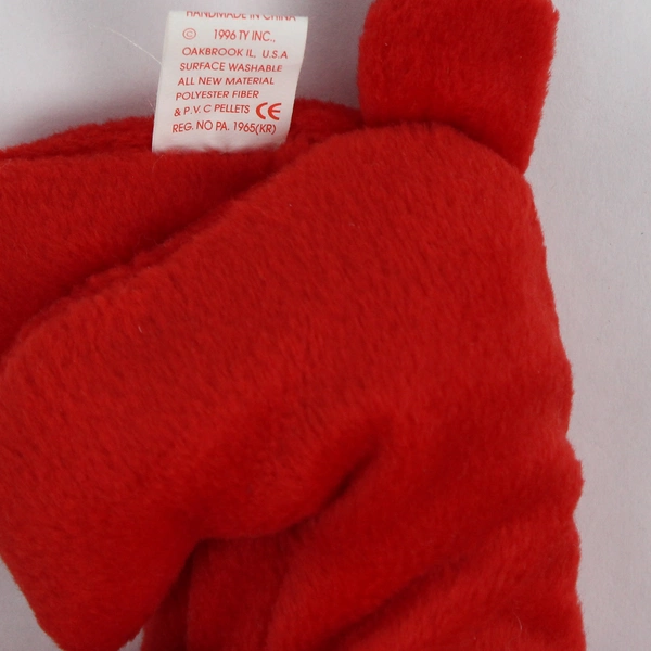 TY Beanie Babies Rover 1996 Red Dog With Tag Plush Toy