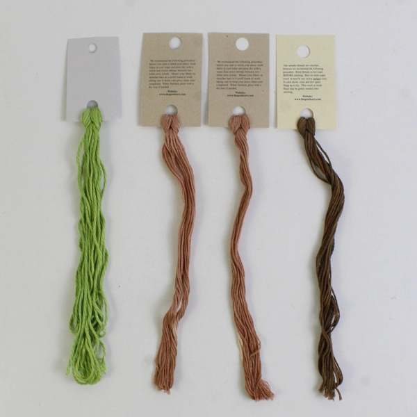 Lot of 4 Sampler Threads Simply Shaker, Belle Soie, The Gentle Art, Asst. Colors