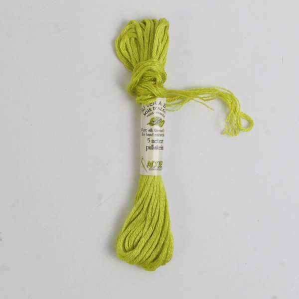 Lot of 4 Soie d'Alger 5 Meter Pull-Skein Silk Thread, Assorted Colors