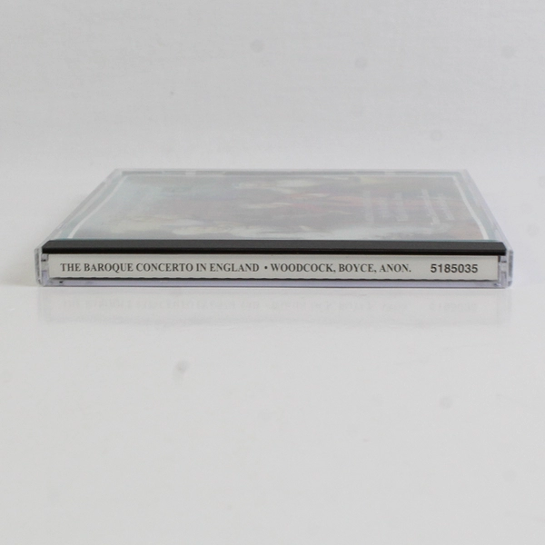 The Baroque Concerto in England CD, Woodcock, Boyce and Anon, 2004