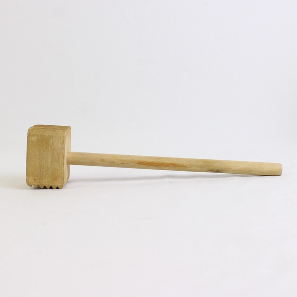 11" Wooden Meat Tenderizer Mallet Kitchen Tool