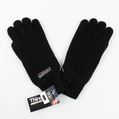 Honors Thinsulate 3M Thermal Insulation Black Gloves One Size Fits Most