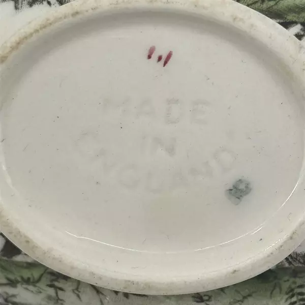 VTG Johnson Brothers The Friendly Village The Well Gravy Boat And Under Plate