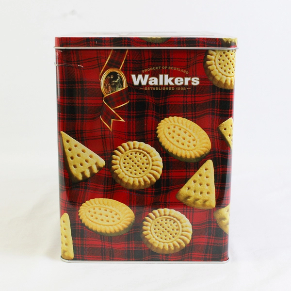 Walkers Pure Butter Assorted Shortbread Empty Tin