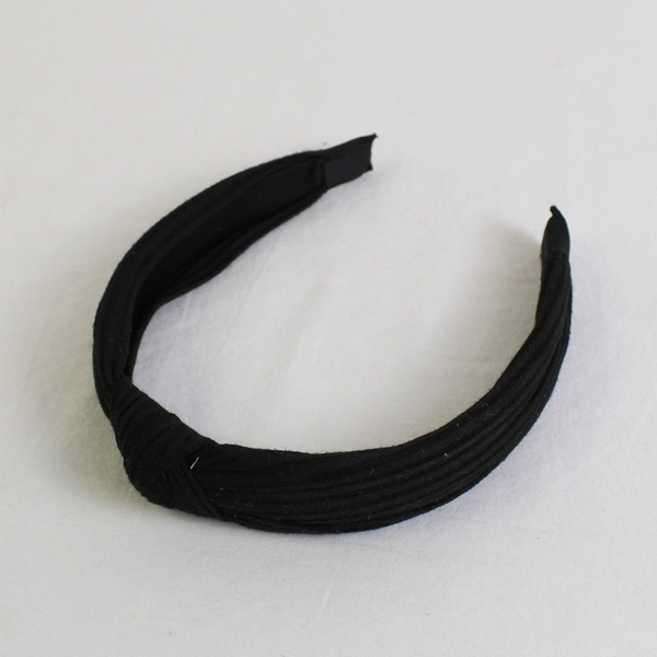 Lot of 4 Women's Headbands Hair Accessories Yellow Green Beige Black