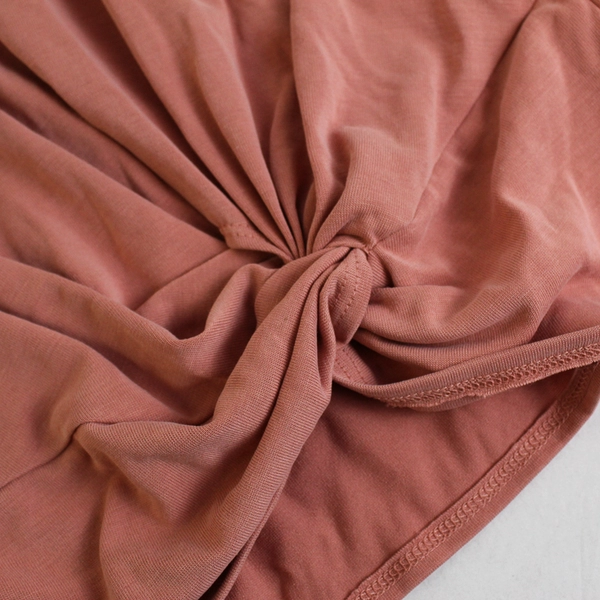 Torrid Coral Pink Knot-Front Tank Top Women's Size 00