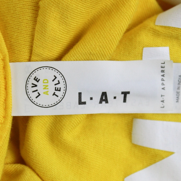 Live And Tell Advanced STEM Minion Yellow Cotton T-Shirt Adult Small