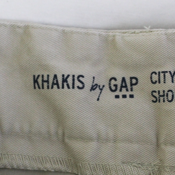 Gap Beige Flat-Front Khaki Shorts Women's Size 4