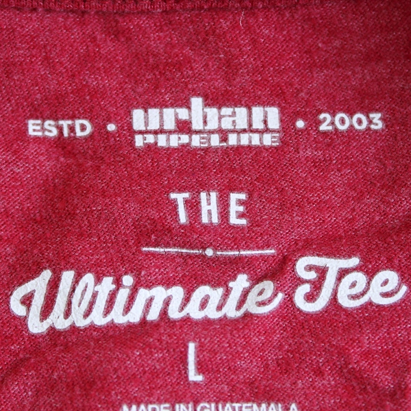 Urban Pipeline The Ultimate Tee Red Shirt Men's Size Large