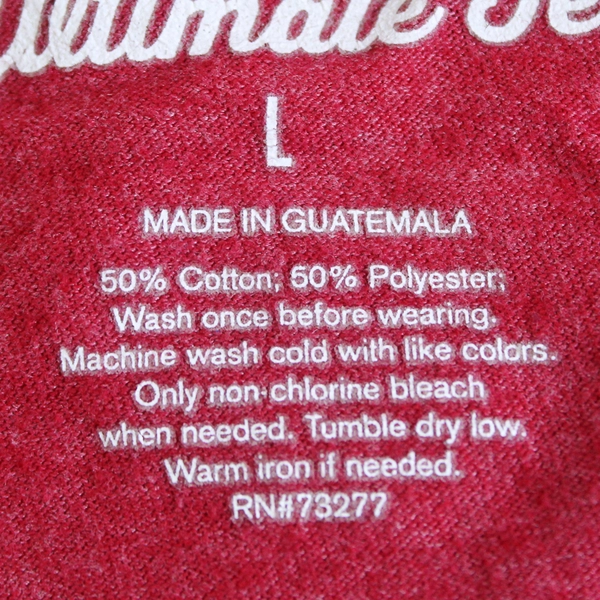 Urban Pipeline The Ultimate Tee Red Shirt Men's Size Large