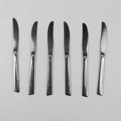 Oneida Silver Oneidacraft Profile Stainless Pattern 6-Piece Set Slanted Handle