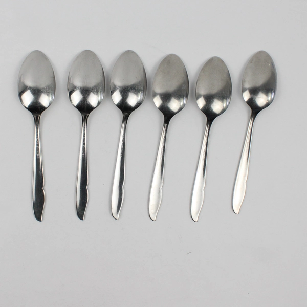 Oneida Silver Oneidacraft Profile Stainless Pattern 6-Piece Oval Soup Spoons
