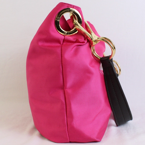 JPK Paris 75 Pink Nylon and Canvas Bucket Bag