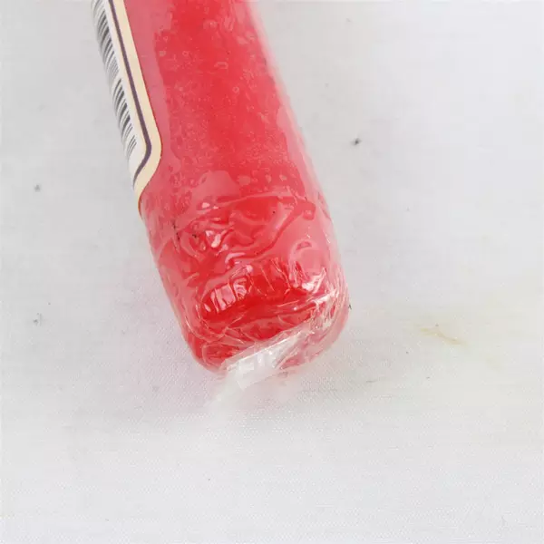 Set of 3 Old Harbor 10" Red Taper Candles New Sealed