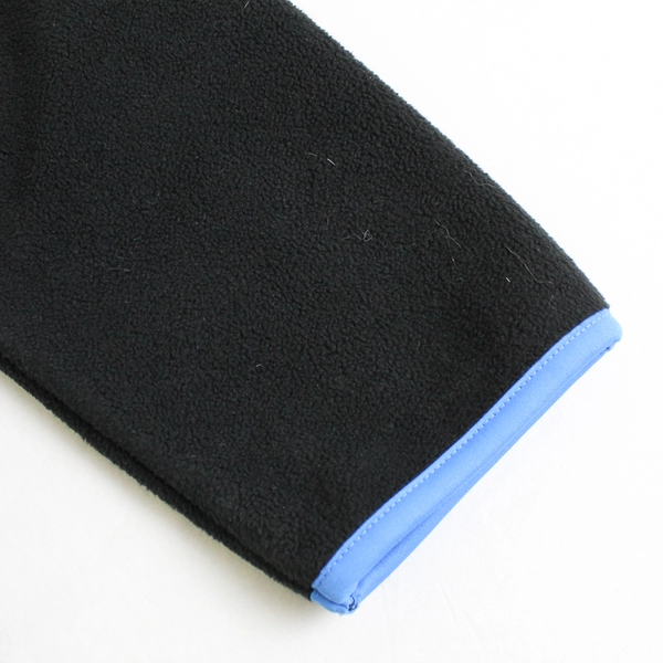 Old Navy Black/Blue Long Sleeve Quarter Zip Sweater W/ Pockets Men's Size S