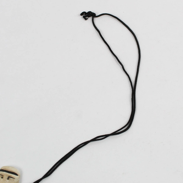 Vintage Argentina Alamito Culture Ceramic Figure Replica Pendant Necklace