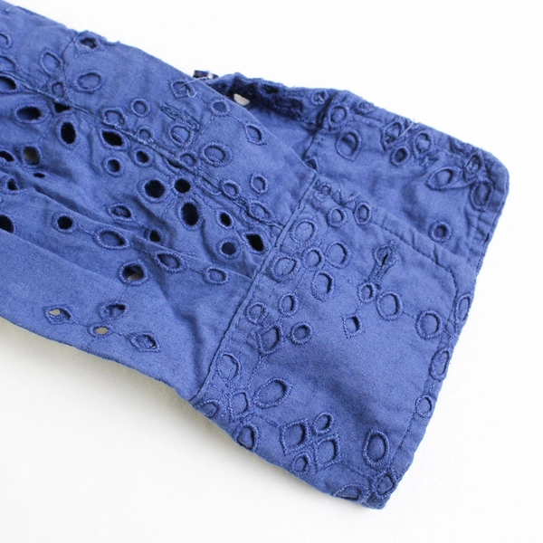 Ralph Lauren Blue Long Sleeve Button Up Collared Shirt Women's Size PS